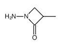 2-Azetidinone,1-amino-3-methyl-(9CI)结构式