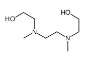 2,2'-(ethane-1,2-diyl)bis(methylazanediyl)diethanol结构式