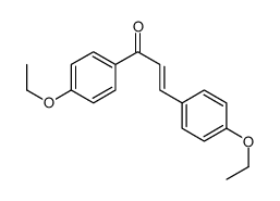 1,3-bis(4-ethoxyphenyl)prop-2-en-1-one Structure