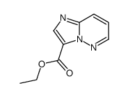 咪唑并[1,2-B]哒嗪-3-羧酸乙酯结构式