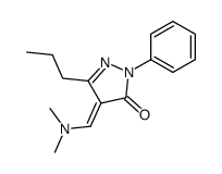 4-[(Dimethylamino)methylene]-1-phenyl-3-propyl-2-pyrazolin-5-one picture