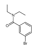3-溴-N,N-二乙基苯甲酰胺结构式