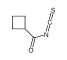Cyclobutanecarbonyl isothiocyanate (9CI)结构式