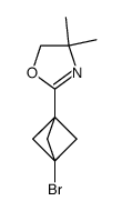 1-bromo-3-(4,4-dimethyl-2-oxazolinyl)bicyclo(1.1.1)pentane Structure