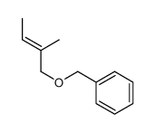 Benzene, (2-methyl-2-butenyl)oxymethyl-, (E)- Structure