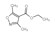 Ethyl 3,5-dimethylisoxazole-4-carboxylate structure