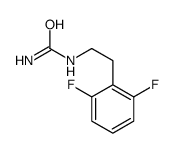 2-(2,6-difluorophenyl)ethylurea结构式