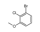 2-氯-3-溴苯甲醚结构式