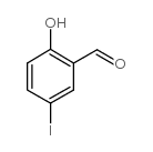 2-Hydroxy-5-iodobenzaldehyde Structure