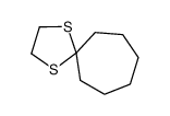 Cycloheptanone ethane-1,2-diyl dithioacetal结构式