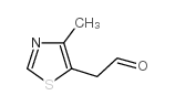 4-METHYL-5-THIAZOLEACETALDEHYDE结构式