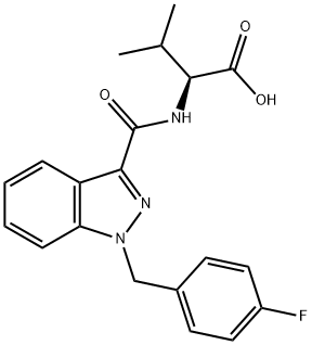AB-FUBINACA metabolite 3 (MMB-FUBINACA metabolite 1) Structure