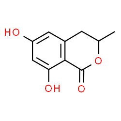 6-Hydroxymellein结构式