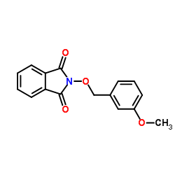 2-[(3-Methoxybenzyl)oxy]-1H-isoindole-1,3(2H)-dione结构式