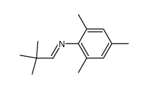 N-(2,2-dimethylpropylidene)-2,4,6-trimethylaniline Structure