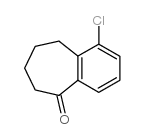 6-氯-l-苯并环庚酮结构式