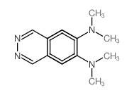 Benzaldehyde,4-(dimethylamino)-, 2-[[4-(dimethylamino)phenyl]methylene]hydrazone结构式