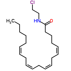 花生四烯酸-2-氯乙基酰胺结构式