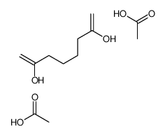 acetic acid,octa-1,7-diene-2,7-diol Structure