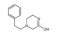 4-苯乙基哌嗪-2-酮结构式