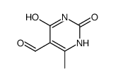 5-Pyrimidinecarboxaldehyde,1,2,3,4-tetrahydro-6-methyl-2,4-dioxo- structure