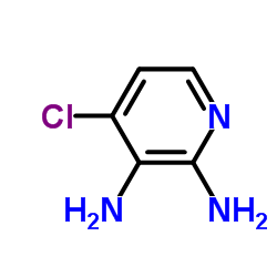 4-Chloro-2,3-pyridinediamine structure