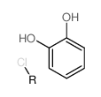 1,2-Benzenediol,chloro-结构式