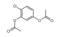 4-chlororesorcinol diacetate结构式
