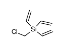(chloromethyl)trivinylsilane Structure