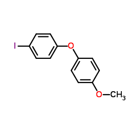 1-Iodo-4-(4-methoxyphenoxy)benzene结构式