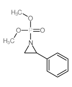 Phosphonic acid,(2-phenyl-1-aziridinyl)-, dimethyl ester (8CI,9CI)结构式