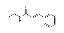 2-Propenamide, N-ethyl-3-phenyl-, (2E)- Structure