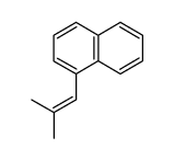 1-(β,β-dimethylvinyl)naphthalene结构式