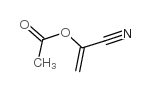 乙酸1-氰基乙烯酯结构式
