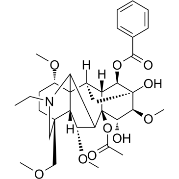 3-脱氧乌头碱结构式