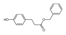 对羟基苯丙酸苄酯结构式