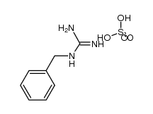 benzylguanidine hydrogen sulphate结构式