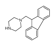 1-(9H-fluoren-9-ylmethyl)piperazine结构式