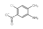 4-氯-5-硝基-2-甲苯胺结构式