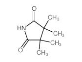 3,3,4,4-四甲基吡咯烷-2,5-二酮结构式