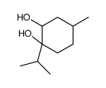 4-methyl-1-propan-2-ylcyclohexane-1,2-diol Structure