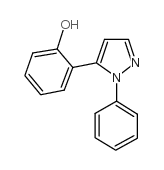 1-苯基-1H-5-(2'-羟基苯基)吡唑结构式