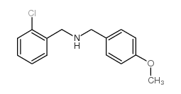 N-[(2-chlorophenyl)methyl]-1-(4-methoxyphenyl)methanamine Structure