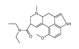 (6aR,9R)-N,N-diethyl-1-methoxy-7-methyl-6,6a,8,9-tetrahydro-4H-indolo[4,3-fg]quinoline-9-carboxamide Structure