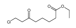 Ethyl-6-oxo-8-chloroctanoate Structure