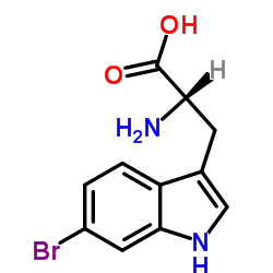 6-Bromotryptophan Structure