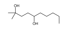 2-methyldecane-2,5-diol Structure