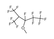 2-(Trifluoromethyl)-3-methoxy-1,1,1,3,4,4,5,5,5-nonafluoropentane结构式