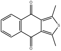 1,3-二甲基萘并[2,3-C]噻吩-4,9-二酮结构式