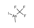 Trifluormethyl-methyl-iodarsin结构式